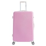 roze koffer