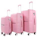 roze koffer